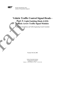 Vehicle Traffic Control Signal Heads