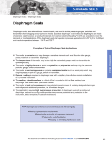 Diaphragm Seals