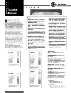 CTs Series 2-Channel