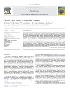 Dynamic causal models of steady-state responses