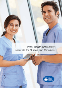 Work Health and Safety essentials for nurses and midwives (2013)