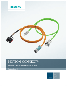 MOTION-CONNECT® connection system