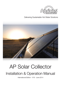 AP Solar Collector