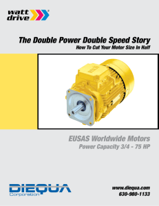 The Double Power Double Speed Story