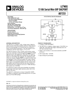 LC MOS 12-Bit Serial Mini