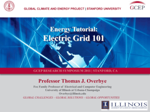 Electric Grid 101 - The Global Climate and Energy Project
