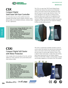 CSX CSXi - Emerson Industrial Automation