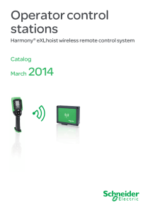 Operator control stations