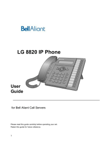 LG 8820 IP Phone