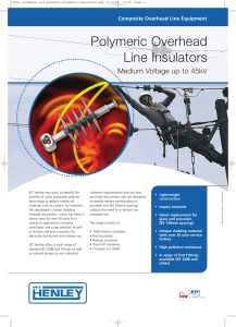 Polymeric Overhead Line Insulators