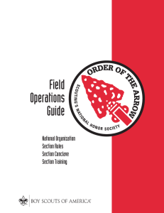 Field Operations Guide - 2013 Revision