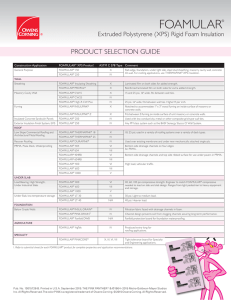 10015726-B Foamular Product Selection Guide.indd