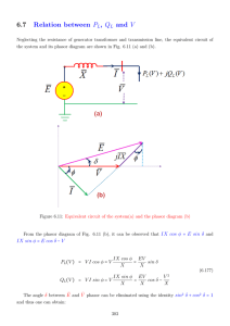 6.7 Relation between PL, QL and V