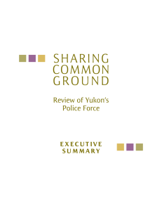 Sharing Common Ground: Executive Summary
