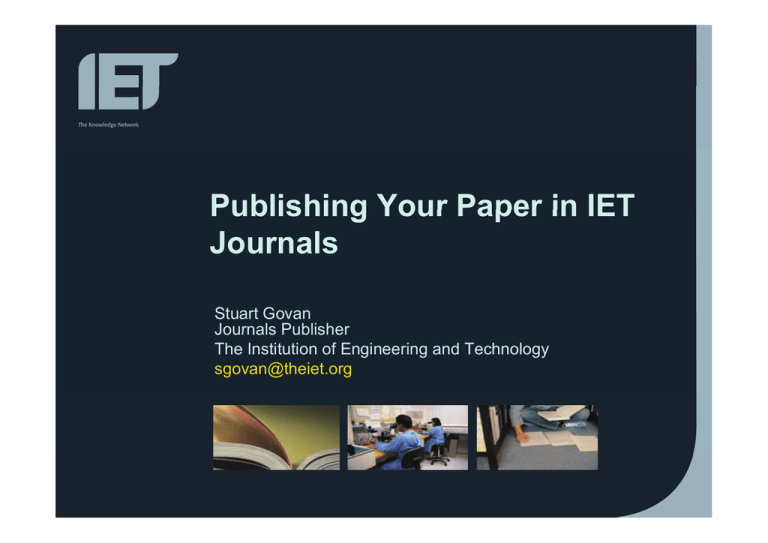 iet research journal papers