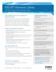 IEEE/IET Electronic Library