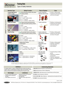 Types of Safety Interlocks