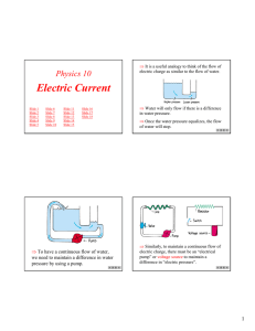 Ch23 electric Current