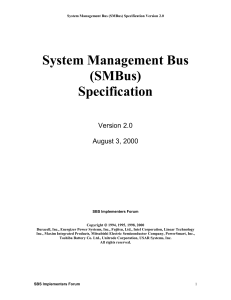 System Management Bus