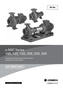 e-NSC Series 100, 125, 150, 200, 250, 300