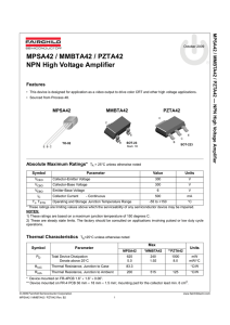 Datasheet - Electrónica 60 Norte