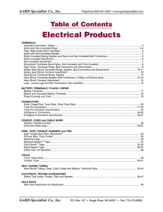 Electrical Products - GARD Specialists Co., Inc.