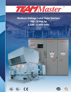 Medium Voltage Solid State Starters 300 - TECO