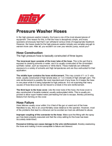 Pressure Washer Hoses