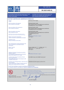 CENB1100 CB Certificate