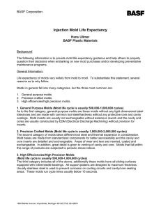 Injection Mold Life Expectancy