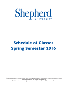 Spring 2016 Registration Instructions and