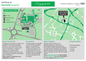 Getting to Glenfield Hospital - Leicester`s hospitals website