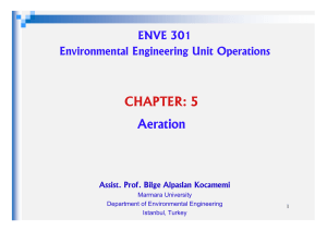 CHAPTER: 5 Aeration
