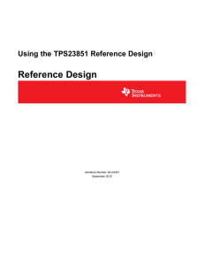 TPS23851 Board Layout Guidlines