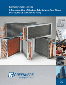 Greenheck Coils Brochure