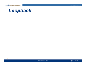 Loopback state diagram