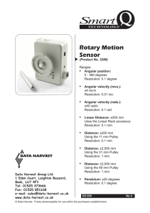 Rotary Motion Sensor - SmartSchool Systems