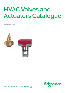 HVAC Valves and Actuators Catalogue