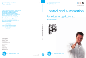 Control and Automation