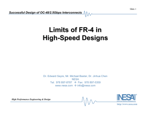 Limits of FR-4 in High-Speed Designs