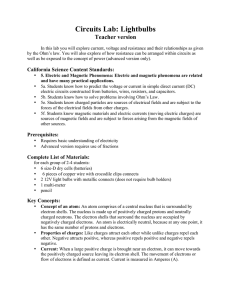 Circuits Lab: Lightbulbs