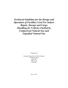 Technical Guideline for the Design and Operation of Facilities Used