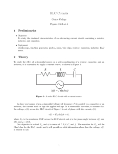 RLC Circuits