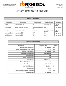 DIAGNOSTIC REPORT JPRO®