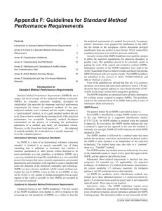 appendix f: guidelines for standard method performance requirements