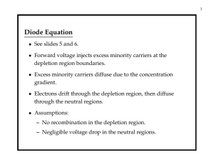 Diode Equation