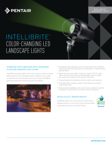 IntelliBrite Color-Changing LED Landscape Light