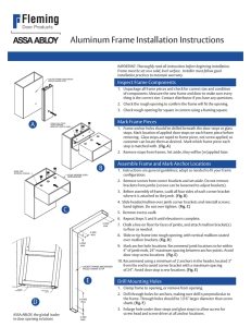 FRP Installation Instructions