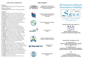 Here - XII Symposium of Magnetic Measurements and Modeling