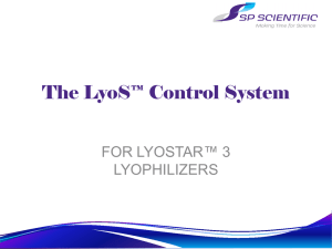 The LyoS™ Control System